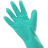 Nitrile Chemical Green Gloves